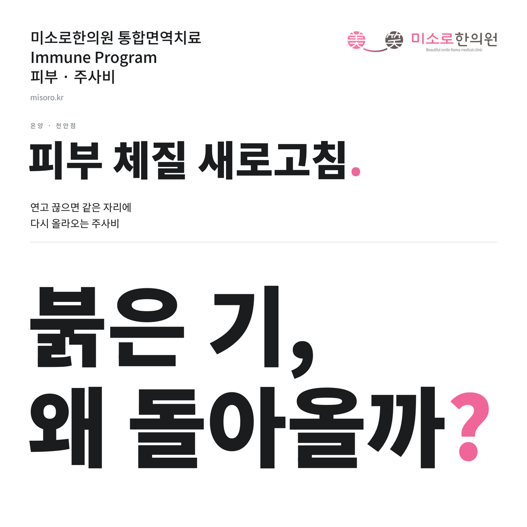 온양 주사비 카드뉴스 표지 - 붉은 기, 왜 돌아올까?